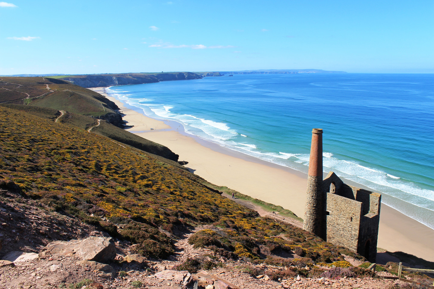 The South West Coast Path passes our door